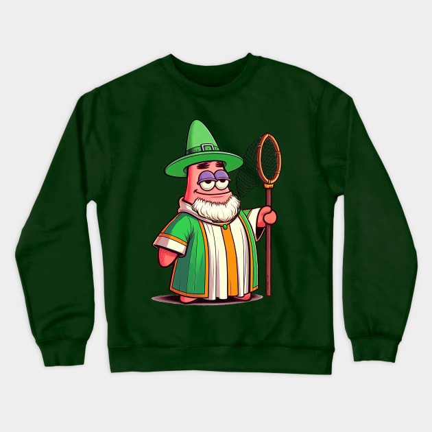 Saint Patrick Joke Crewneck Sweatshirt by Mr.PopArts